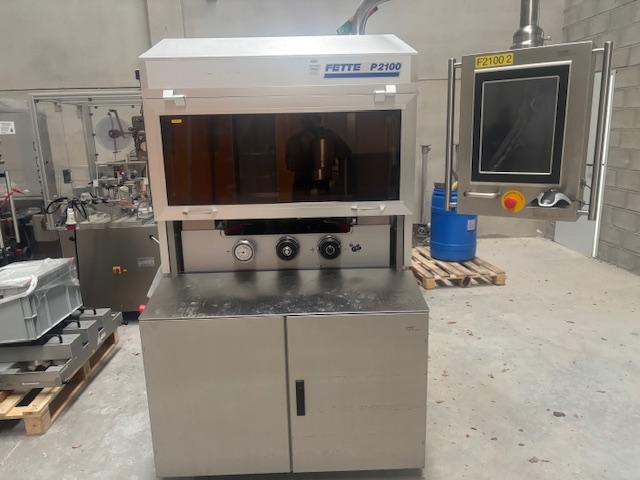 2x Comprimeuse rotative FETTE P2100