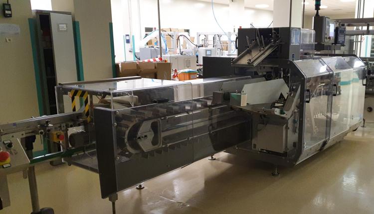 Encartonneuse pour flacons Marchesini MA80