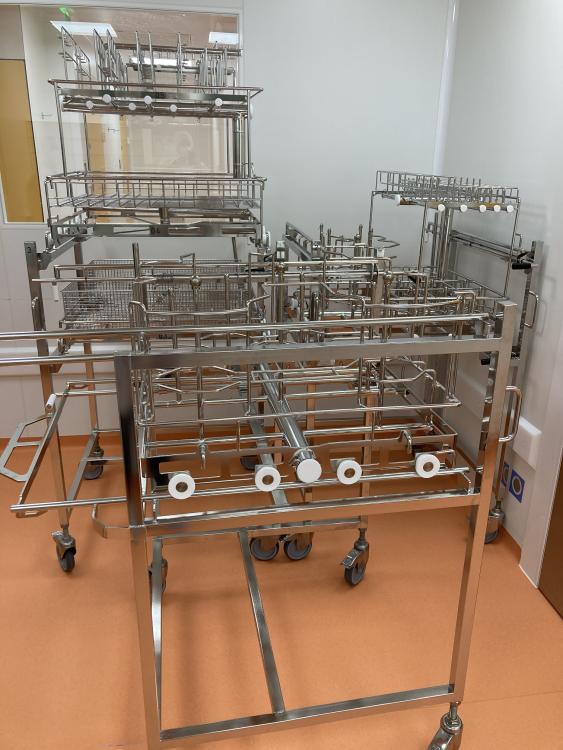 Laveuse/sécheur simple porte GETINGE