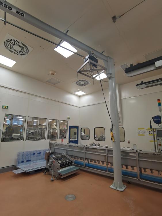 Ligne sachet poudre Schmucker Tenax 8L + encartonneuse Bergami AS 200 L