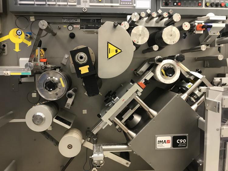 Ligne blister PVC/Aclar IMA C90