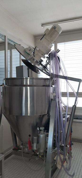 Système d'émulisification sous-vide Fryma MZM/VK 500