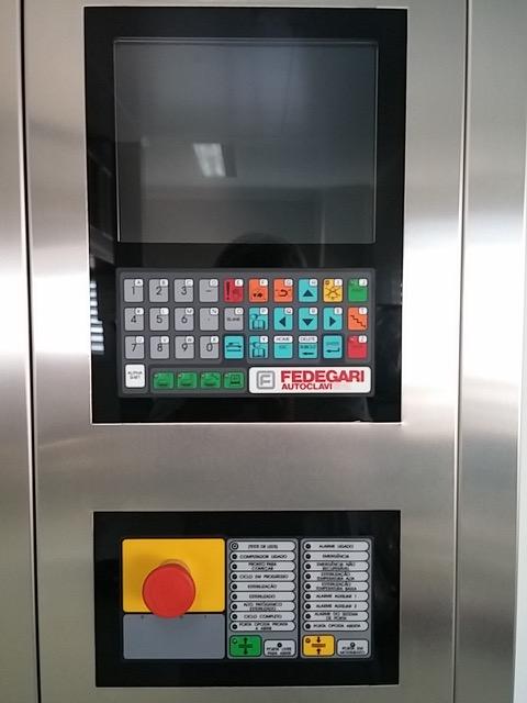 Autoclave de stérilisation à la vapeur double porte FEDEGARI