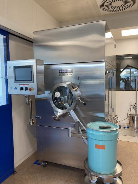Turbine de pelliculage OHARA LABCOAT 100