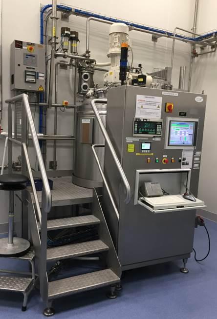 Installation de fabrication de masse suppositoire VMI