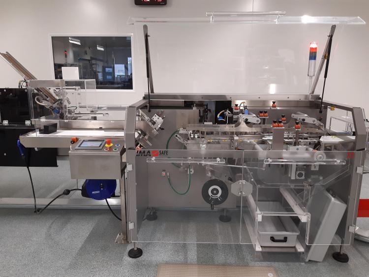 Encartonneuse horizontale IMA X1 pour vials